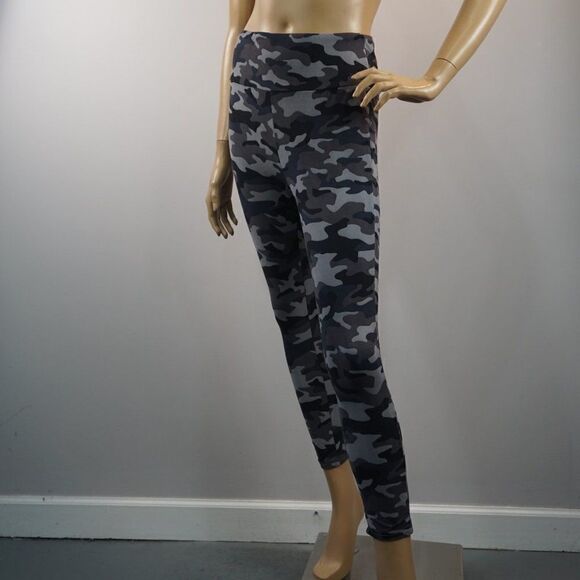 Lark Plus Grey Maternity Leggings Camouflage Gray Sz M - Picture 3 of 8